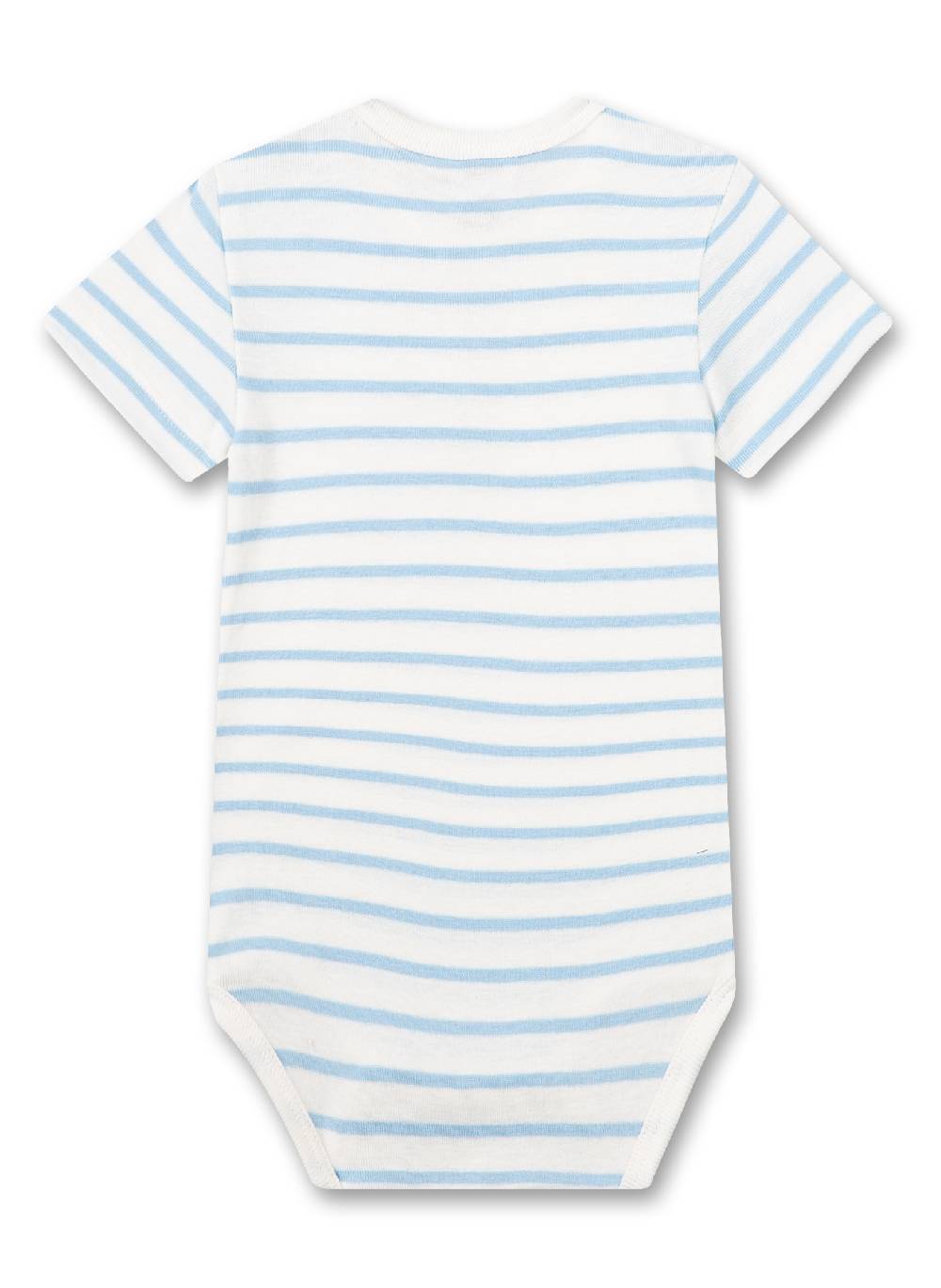 Sanetta Baby Body kurzarm Ringel Fabrikverkauf