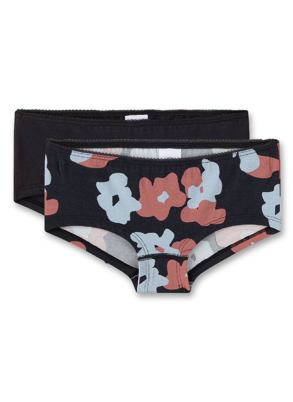 Sanetta Mädchen-Cutbriefs (Doppelpack) Dunkelgrau Weihnachtsangebot