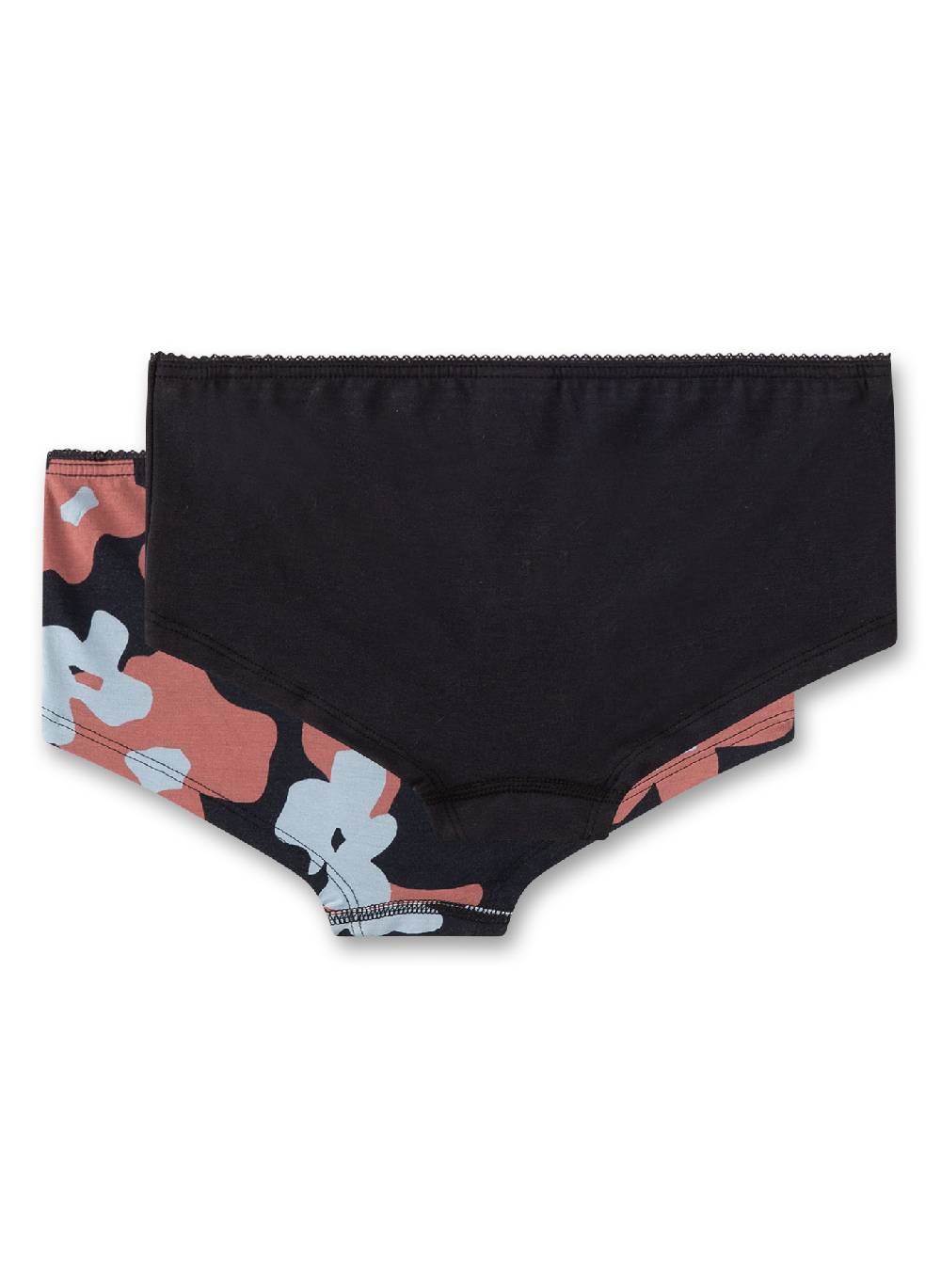 Sanetta Mädchen-Cutbriefs (Doppelpack) Dunkelgrau Weihnachtsangebot