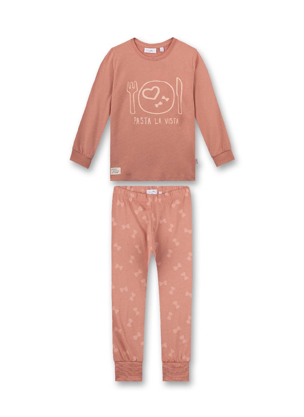 Sanetta Mädchen-Schlafanzug lang Rosa Osterangebot