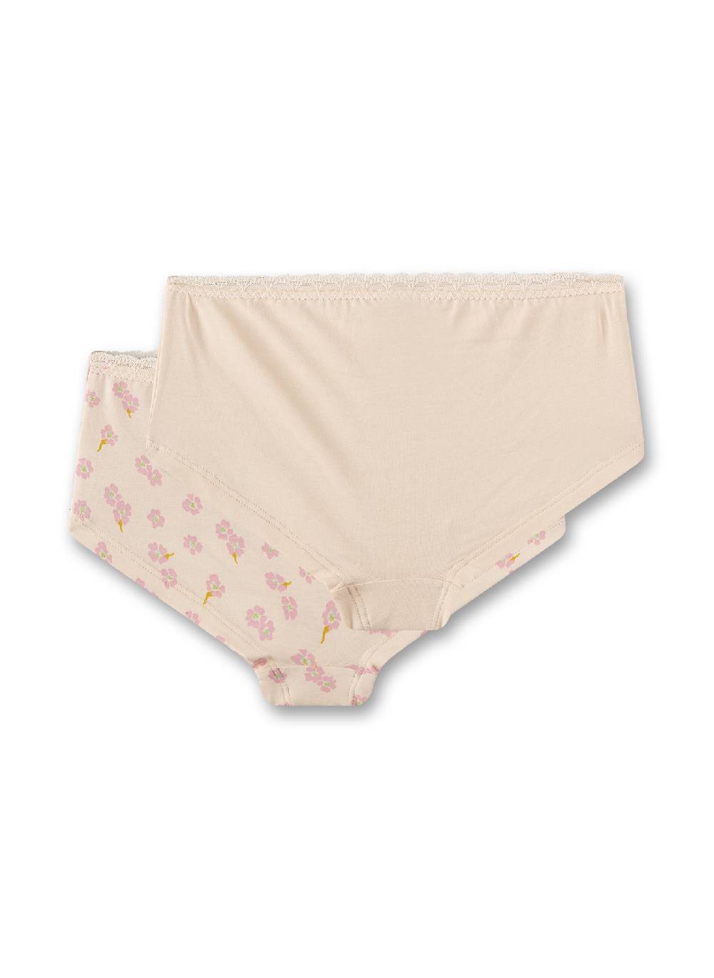 Sanetta Mädchen-Cutbrief (Doppelpack) Beige Lagerräumung