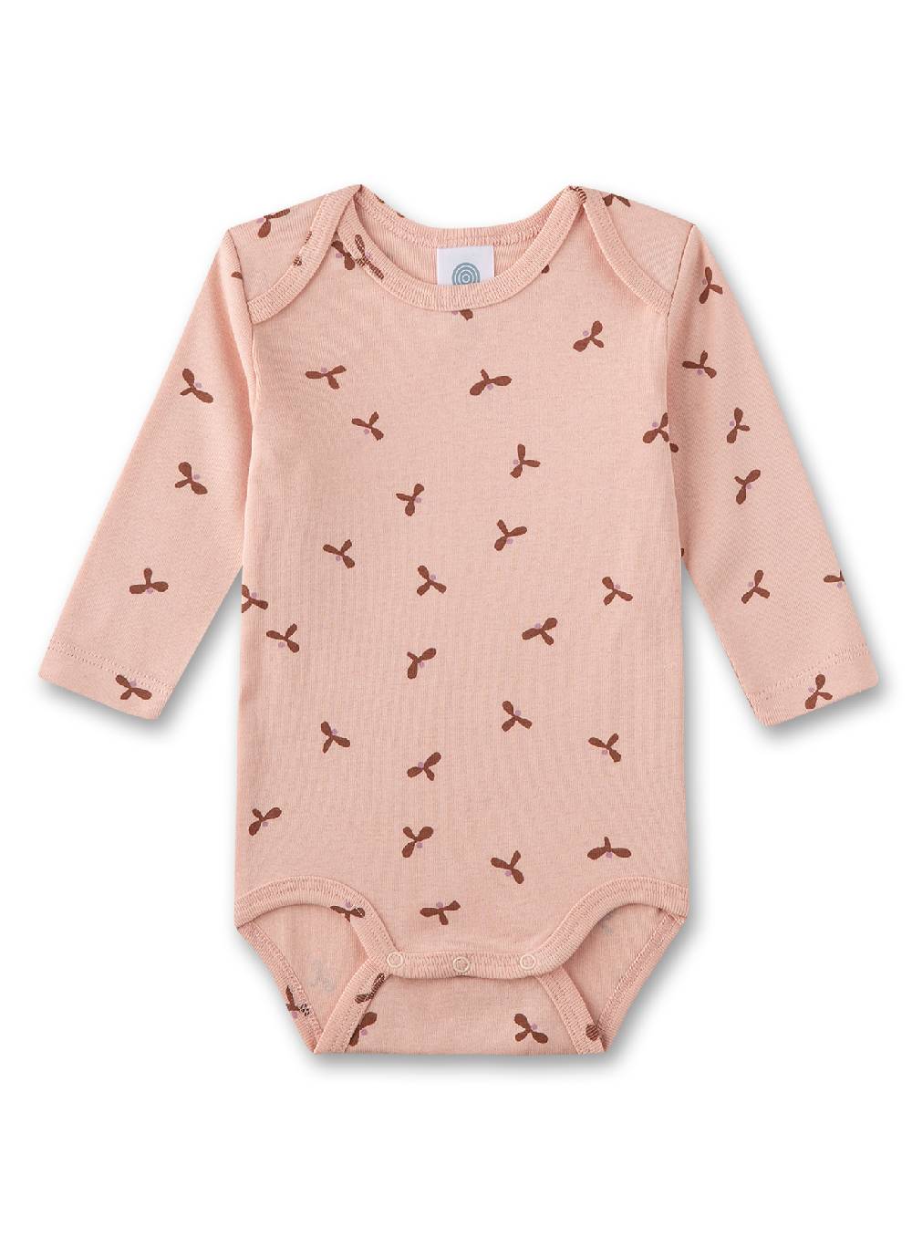Sanetta Baby-Body langarm (Dreierpack) Beige Neueste Mode