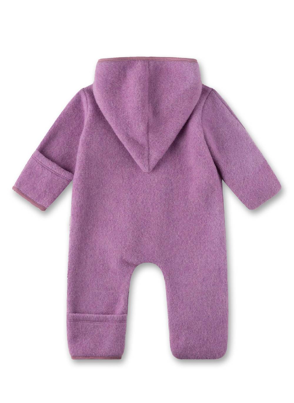 Sanetta Outdoor-Overall aus Wolle Lila Räumungsverkauf