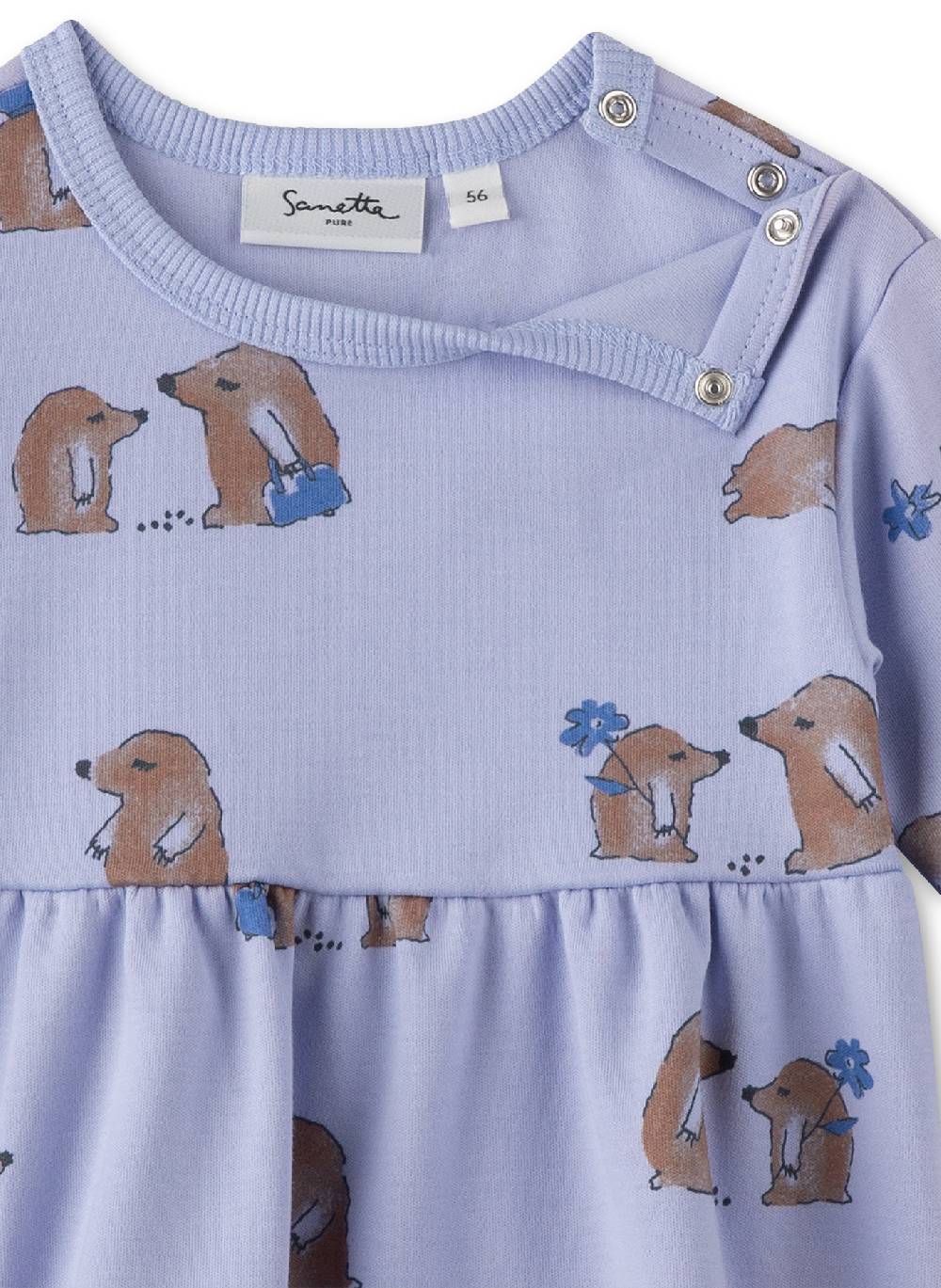 Sanetta Mädchen-Kleid Blau Kauf eins, bekomm eins gratis