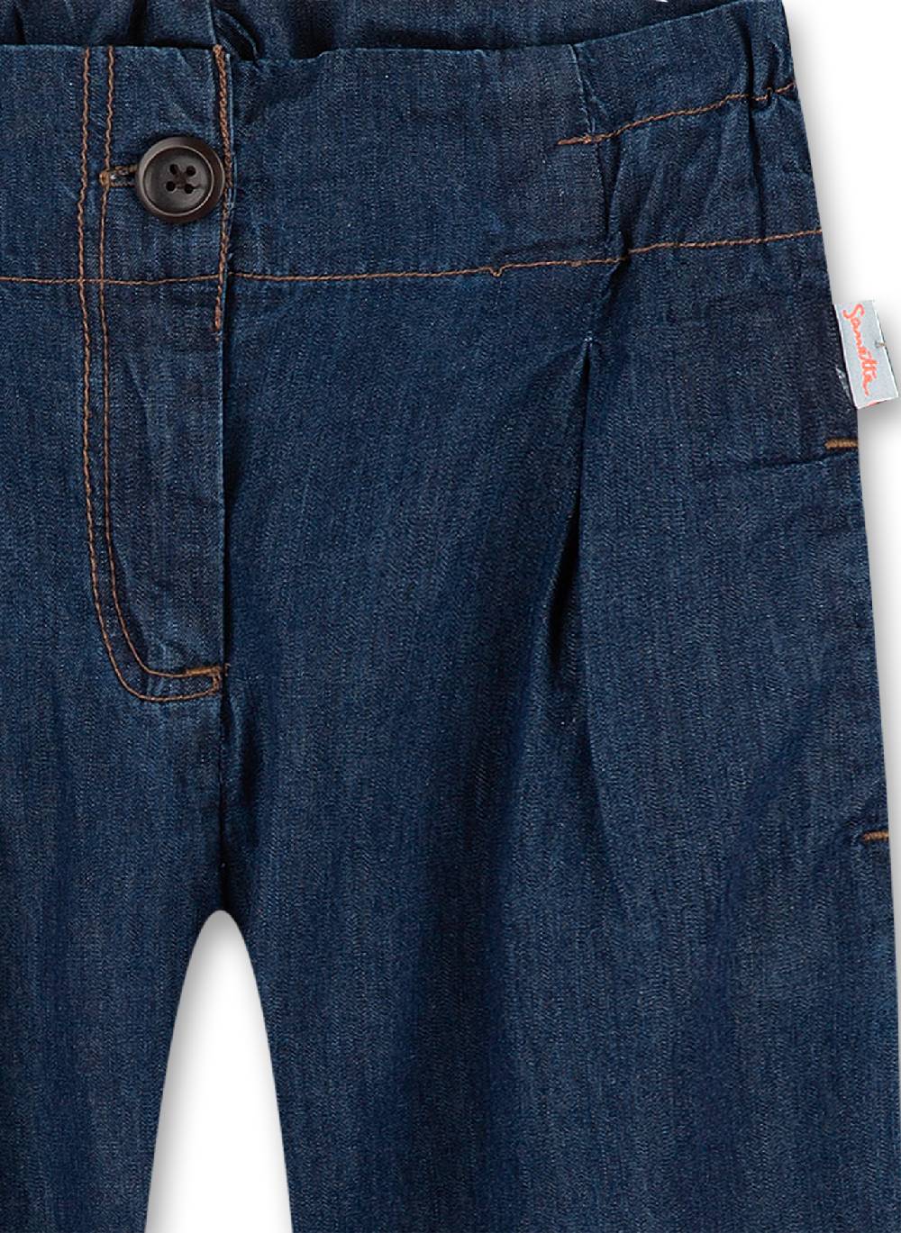 Sanetta Mädchen-Jeans Denim Strawberry Begrenzt auf 3 Tage