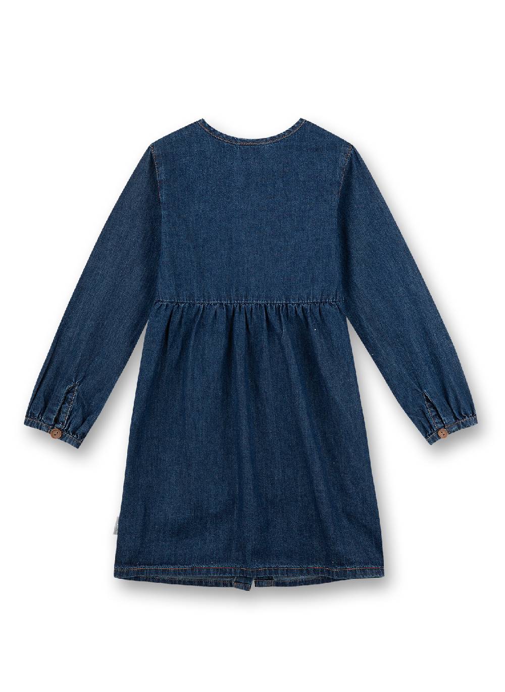 Sanetta Mädchen-Kleid Denim Strawberry 50% Rabatt für begrenzte Zeit