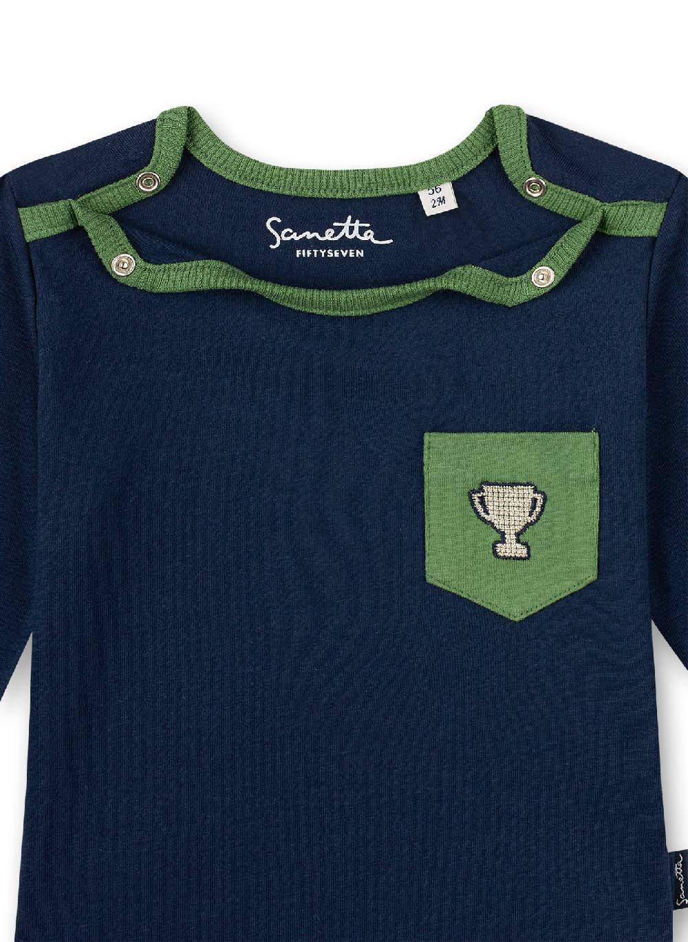 Sanetta Jungen-Shirt langarm Dunkelblau Lucky Winners Angebote