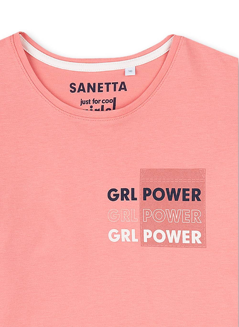 Sanetta Mädchen-Shirt langarm Rosa Athleisure Roller Girl Kostenloser Versand
