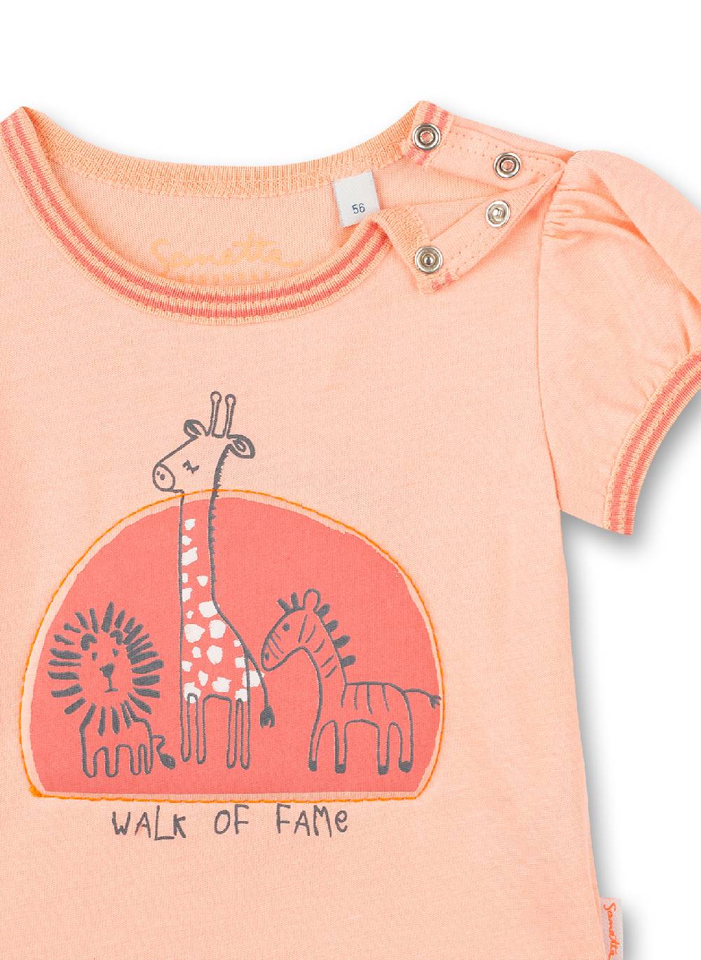 Sanetta Mädchen T-Shirt Rosa Safari Sonderangebot