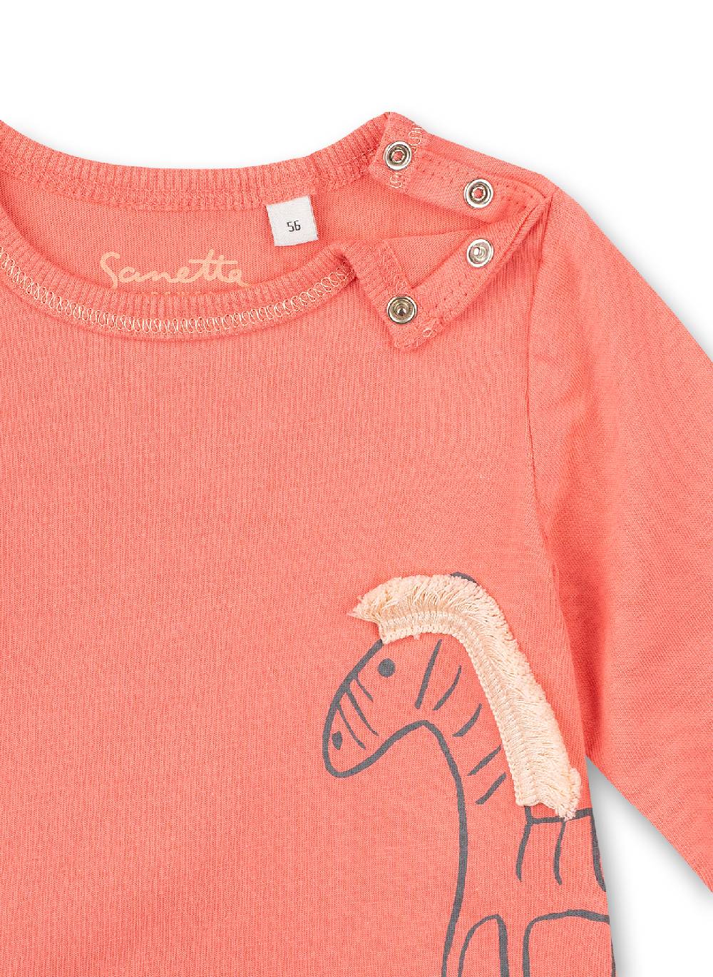 Sanetta Mädchen-Shirt langarm Pink Rabatt