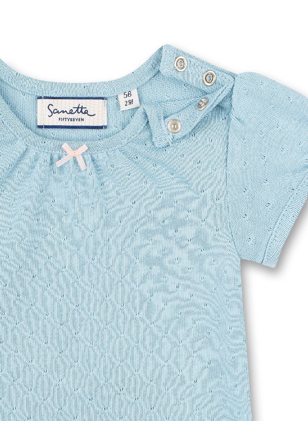 Sanetta Mädchen-Shirt Hellblau Fluffy Duckling Großer Ausverkauf