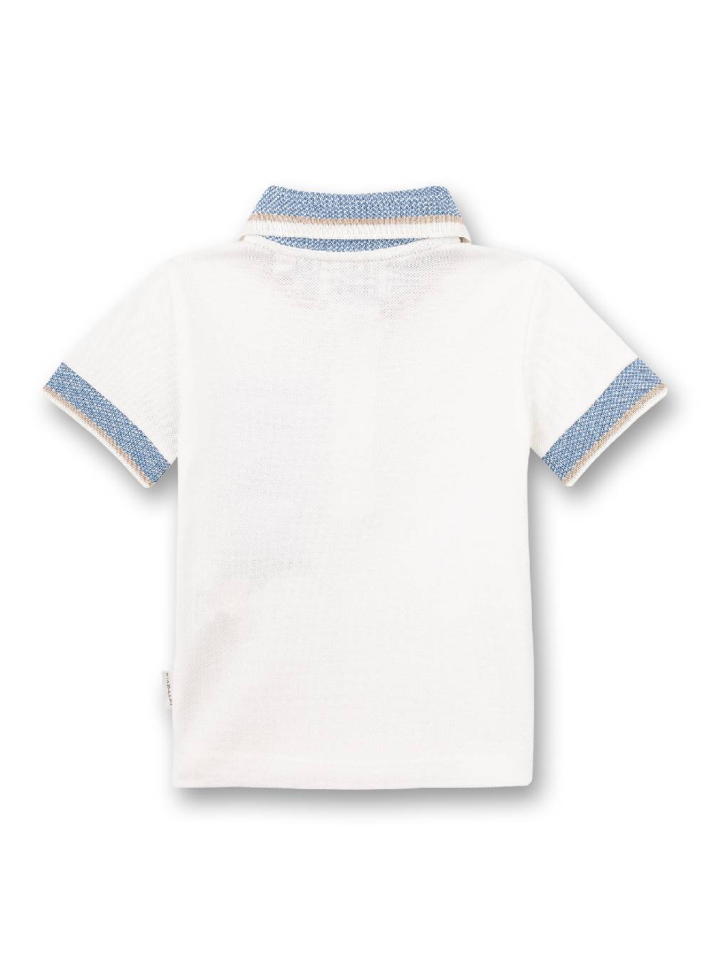 Sanetta Jungen-Poloshirt Off-White Little Lobster Black Friday