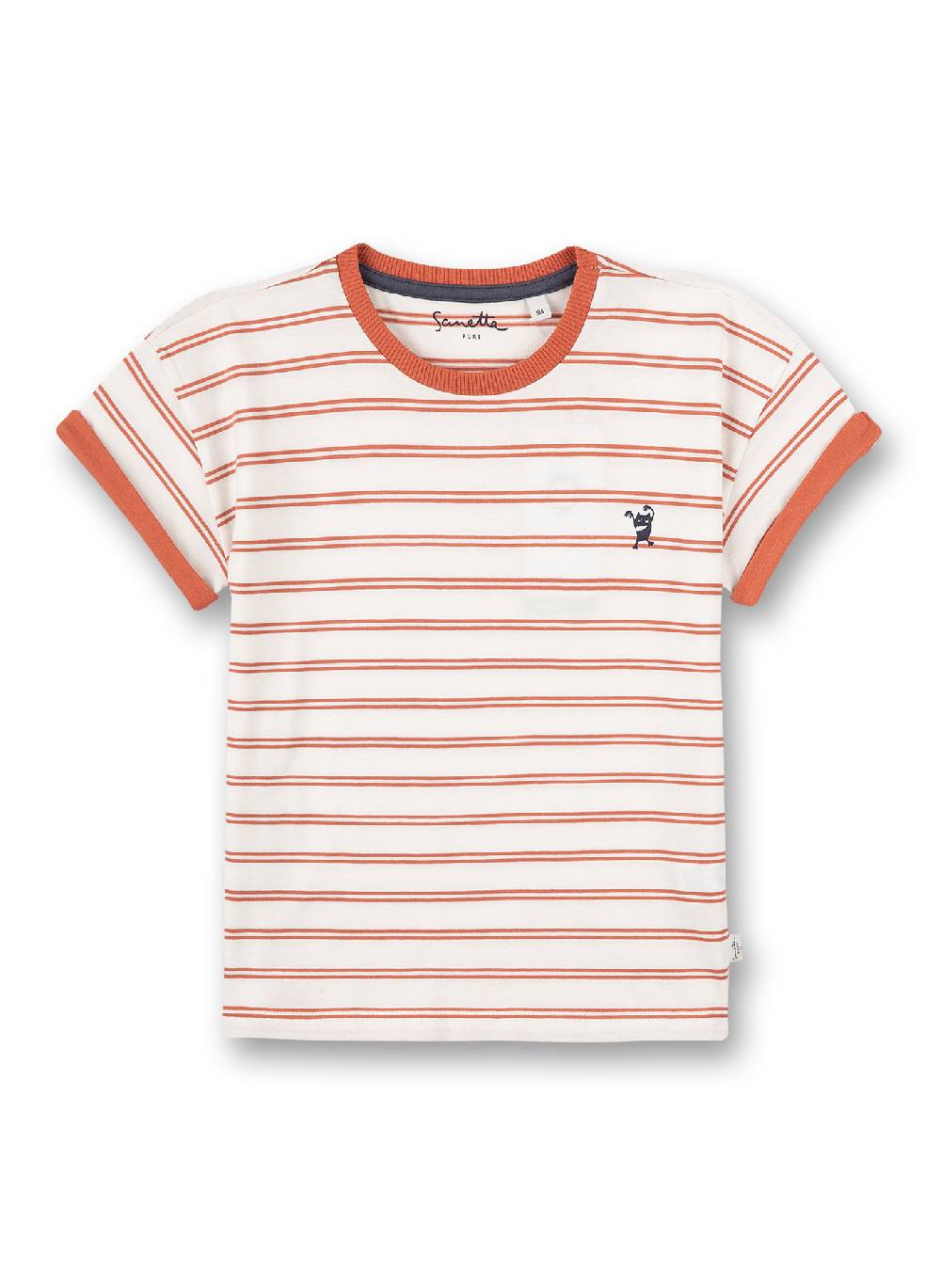 Sanetta Unisex T-Shirt Rot Ringel Osterangebot
