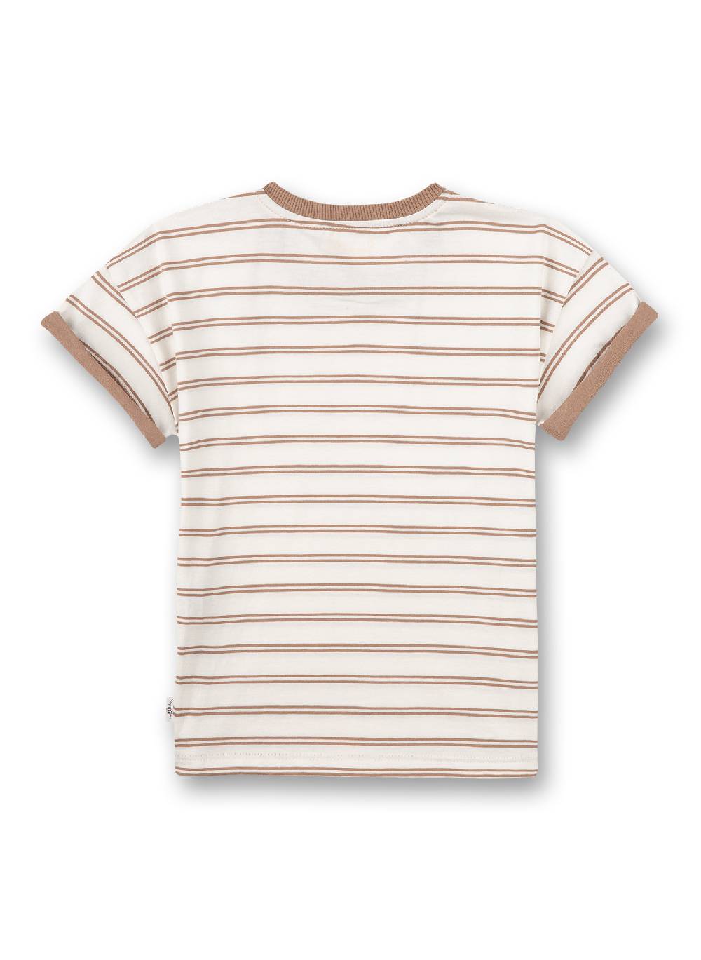 Sanetta Jungen T-Shirt Braun Ringel Lagerräumung