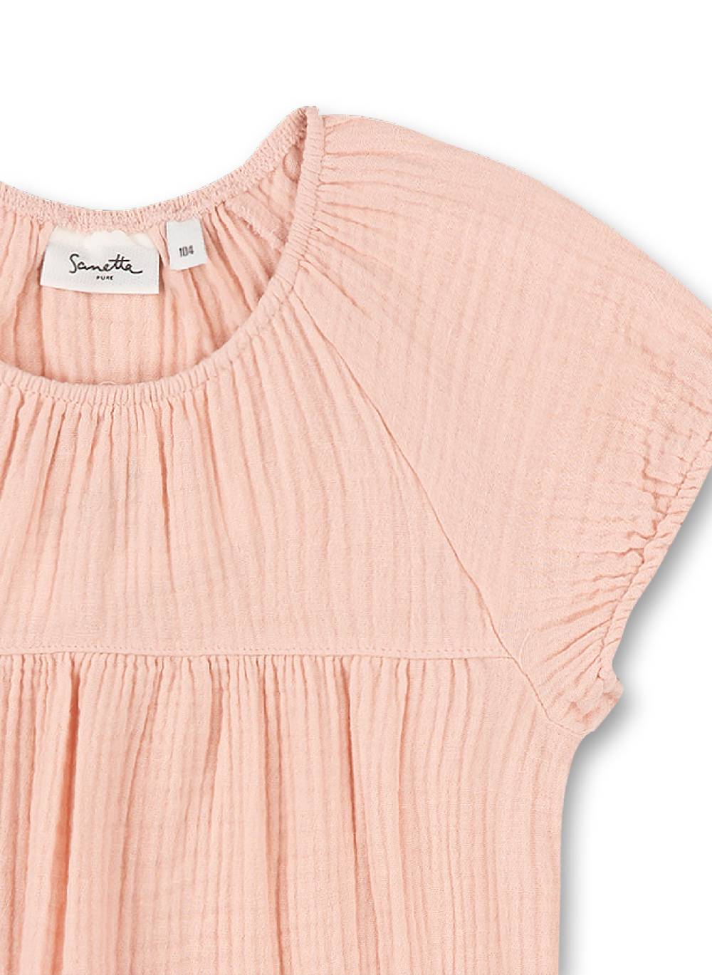 Sanetta Mädchen-Kleid Musselin Rosa Heißer Verkauf