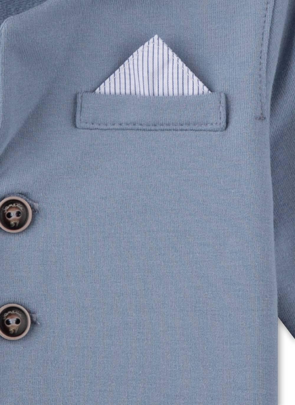 Sanetta Jungen-Sweatblazer Blau Wochenangebot