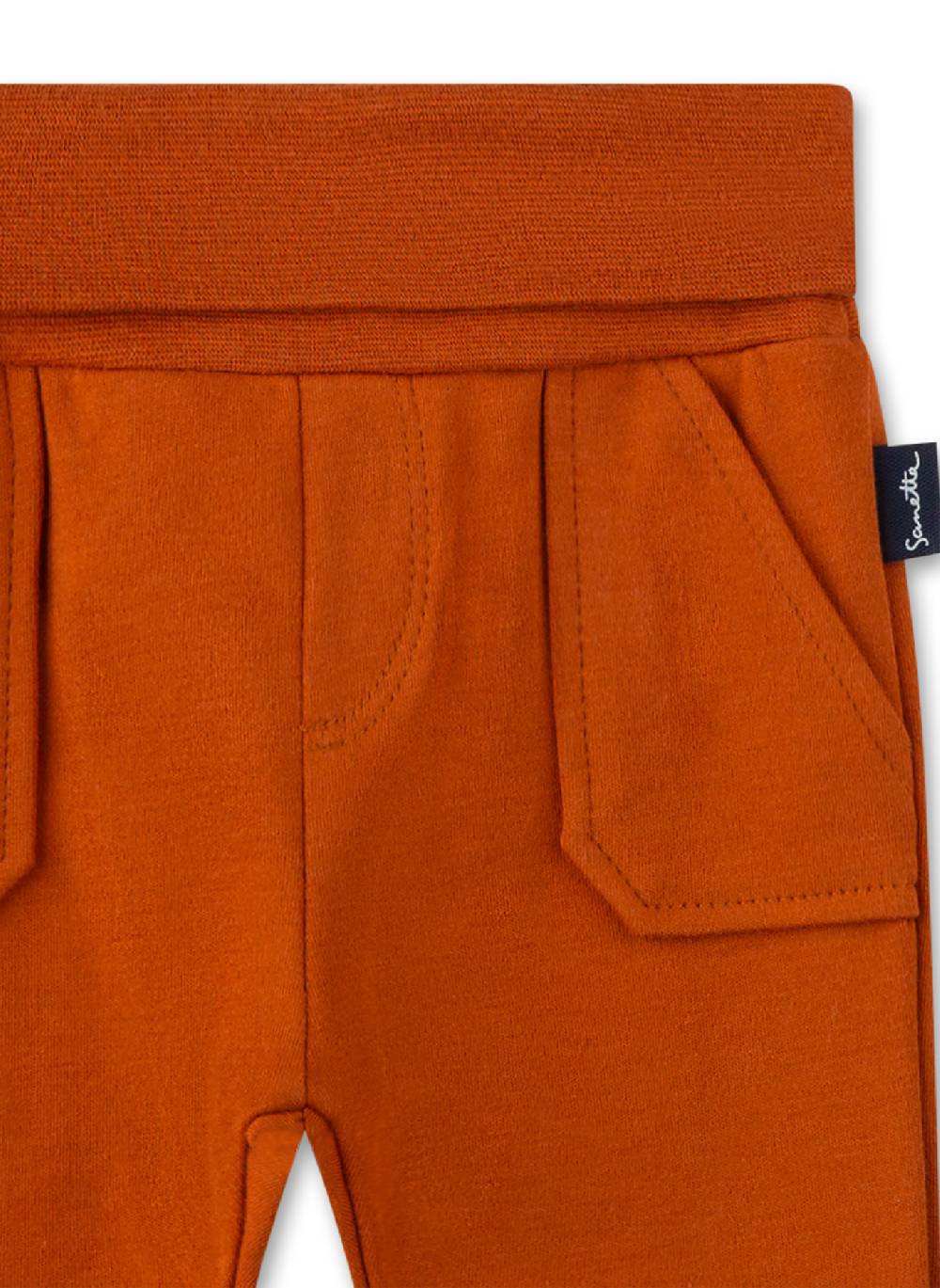 Sanetta Jungen-Hose Orange Kostenlose Rückgabe