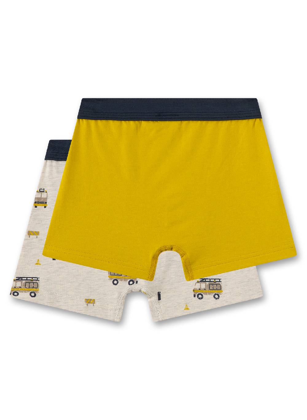 Sanetta Jungen-Hipshorts (Doppelpack) Gelb & Beigemelange Riesige Rabatte