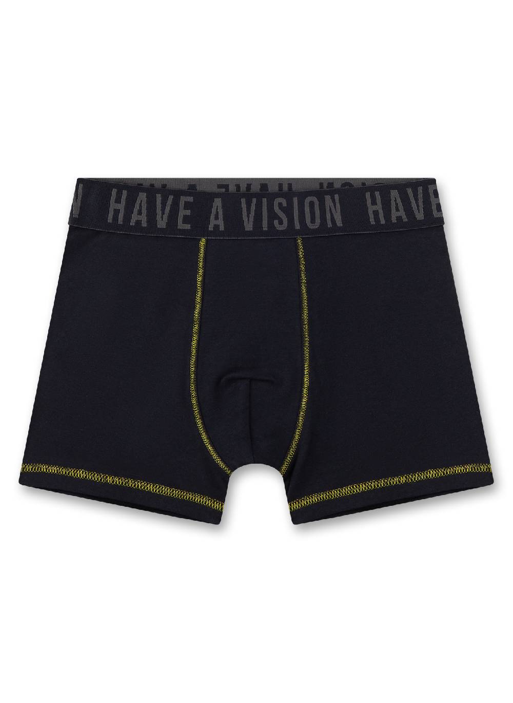 Sanetta Jungen-Hipshorts (Doppelpack) Schwarz & Gelb Im Verkauf
