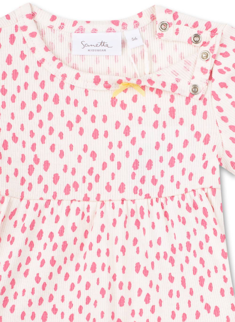 Sanetta Mädchen-Kleid Off-White Online Shopping
