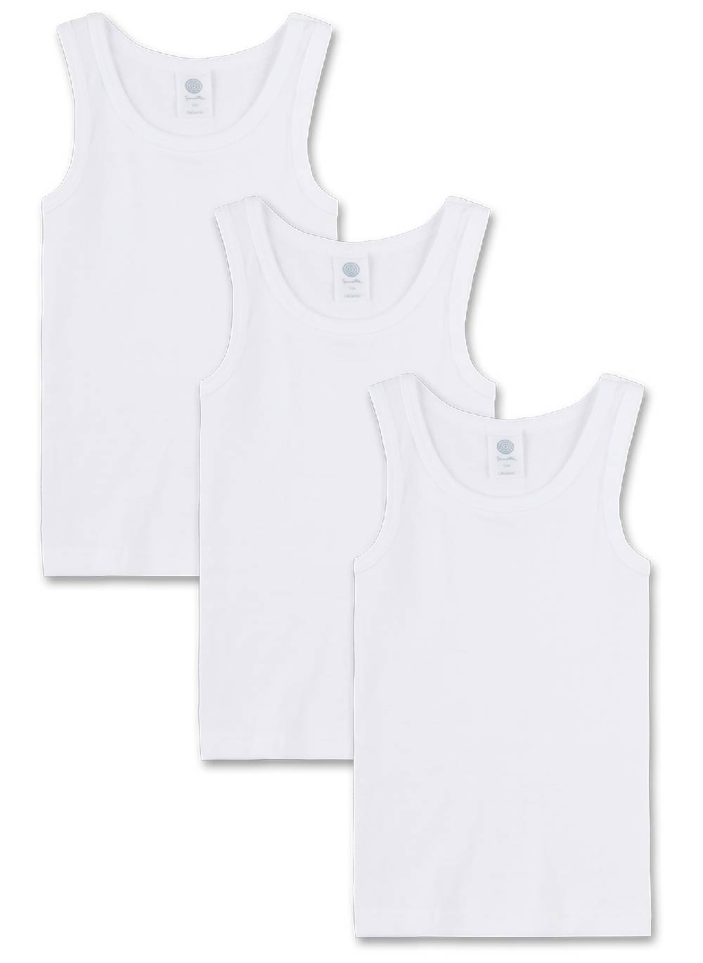 Sanetta Jungen-Unterhemd (Dreierpack) Letzte 3 Tage