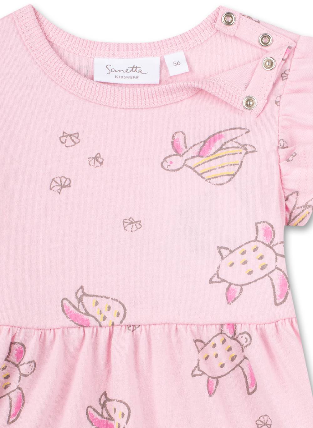 Sanetta Mädchen-Kleid Rosa Nur noch ein Tag übrig