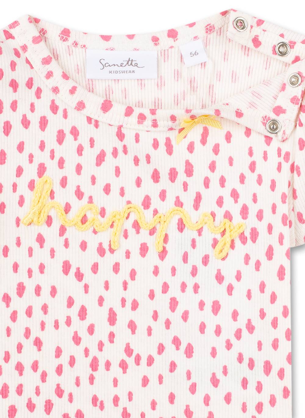 Sanetta Mädchen T-Shirt Off-White Super Rabatt