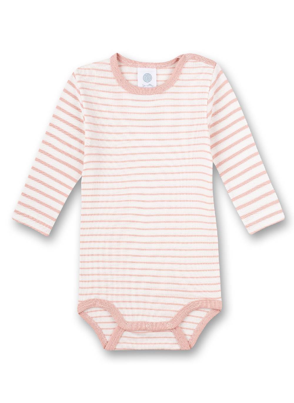 Sanetta Body langarm Rosa Fabrikverkauf