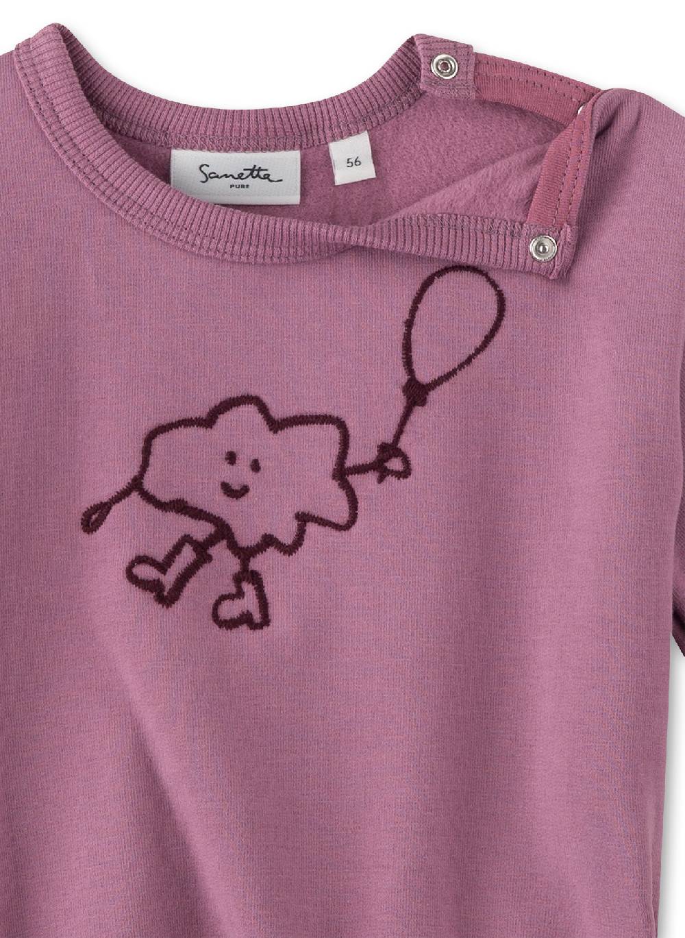 Sanetta Mädchen-Sweatshirt Rosa Großer Ausverkauf