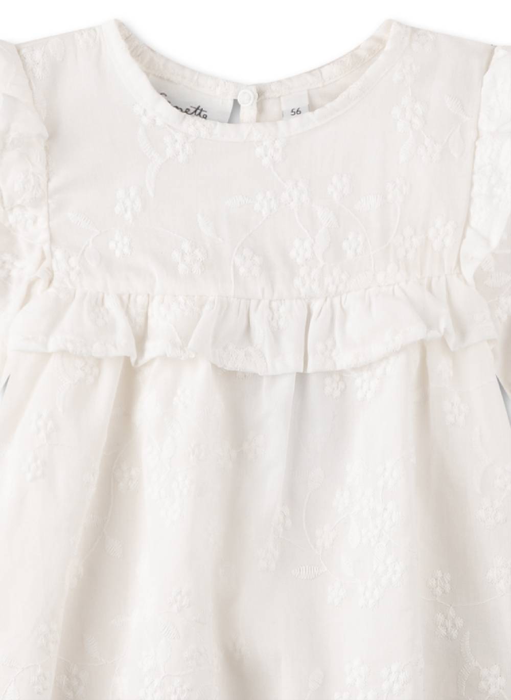 Sanetta Mädchen-Kleid Beige Neuheiten