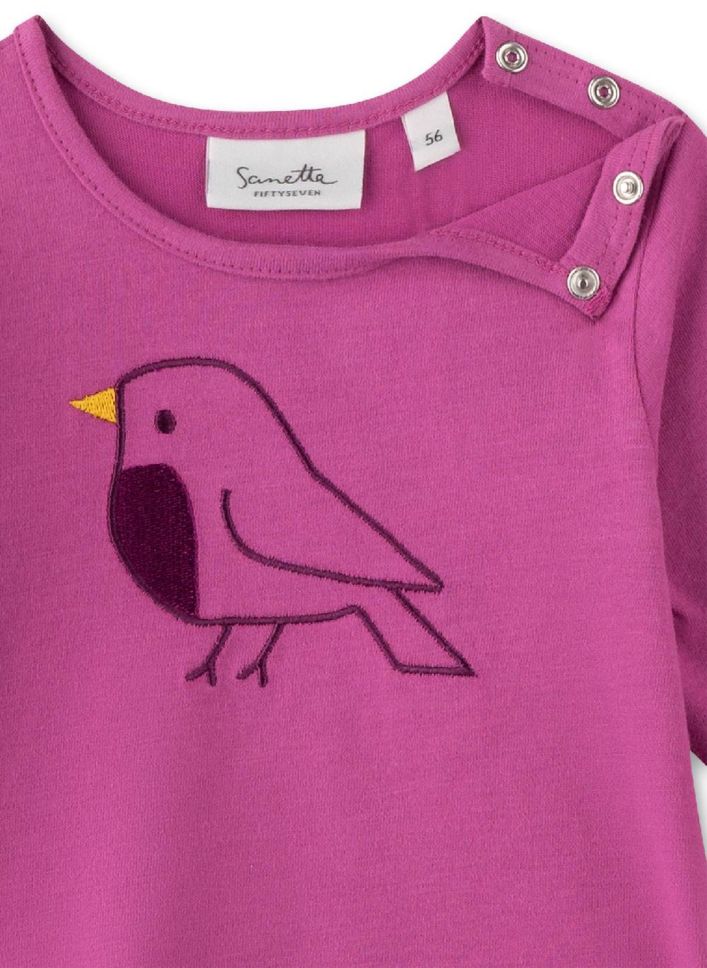Sanetta Mädchen-Langamshirt Lila Bestseller