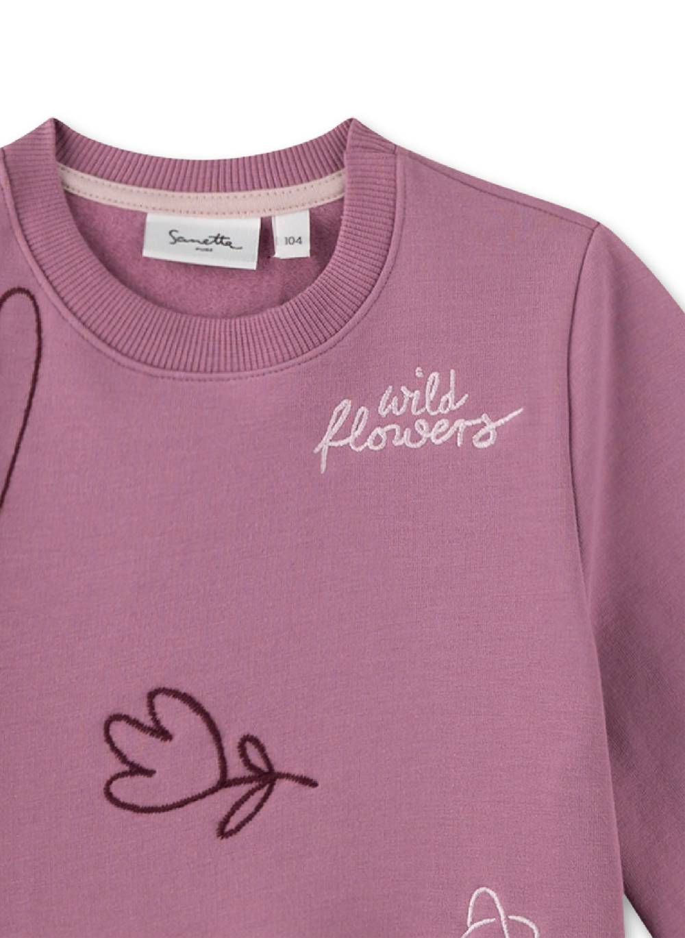Sanetta Mädchen-Sweatshirt Rosa VIP-Rabatte