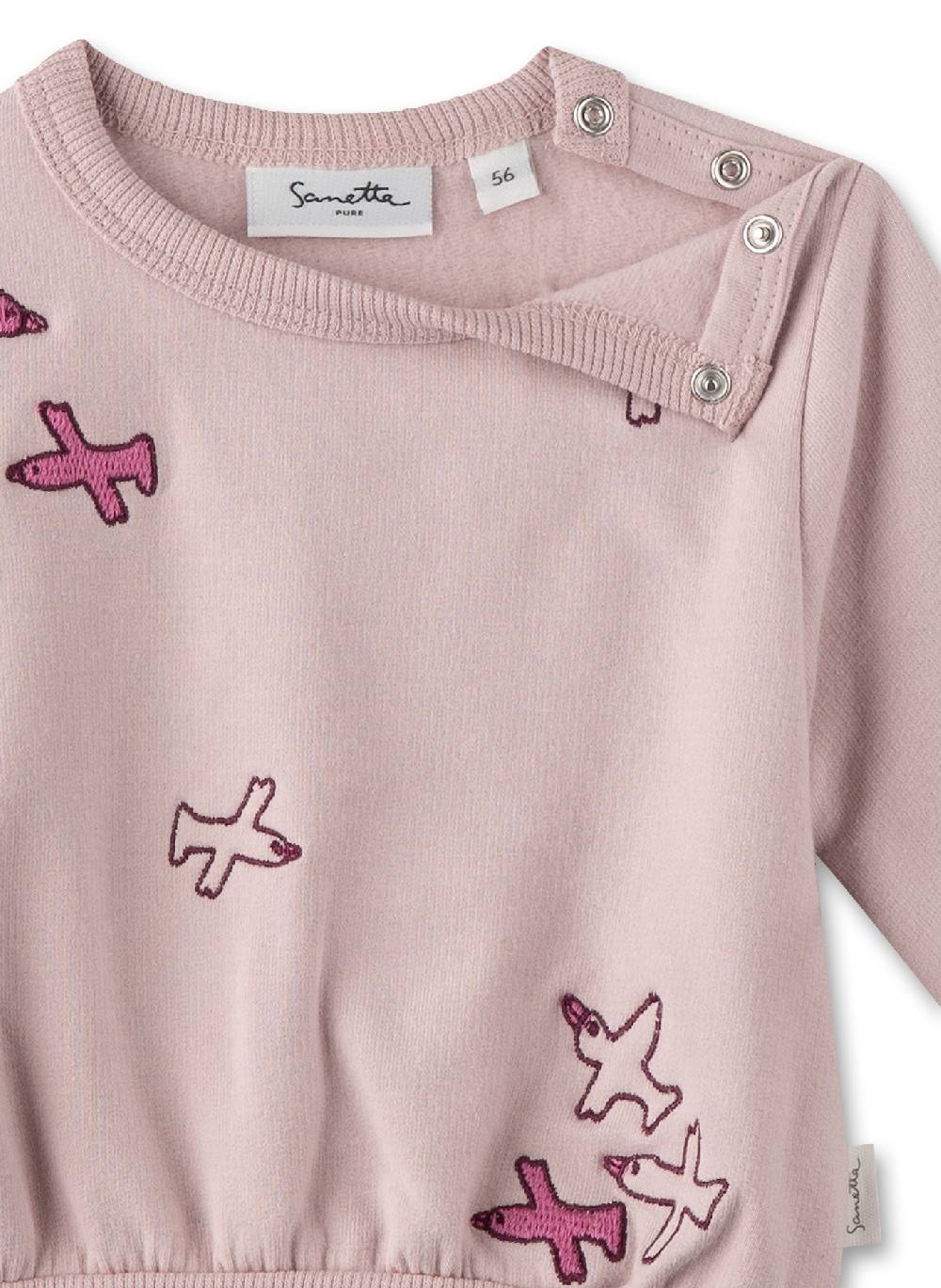 Sanetta Mädchen-Sweatshirt Rosa Bis zu 65% Rabatt