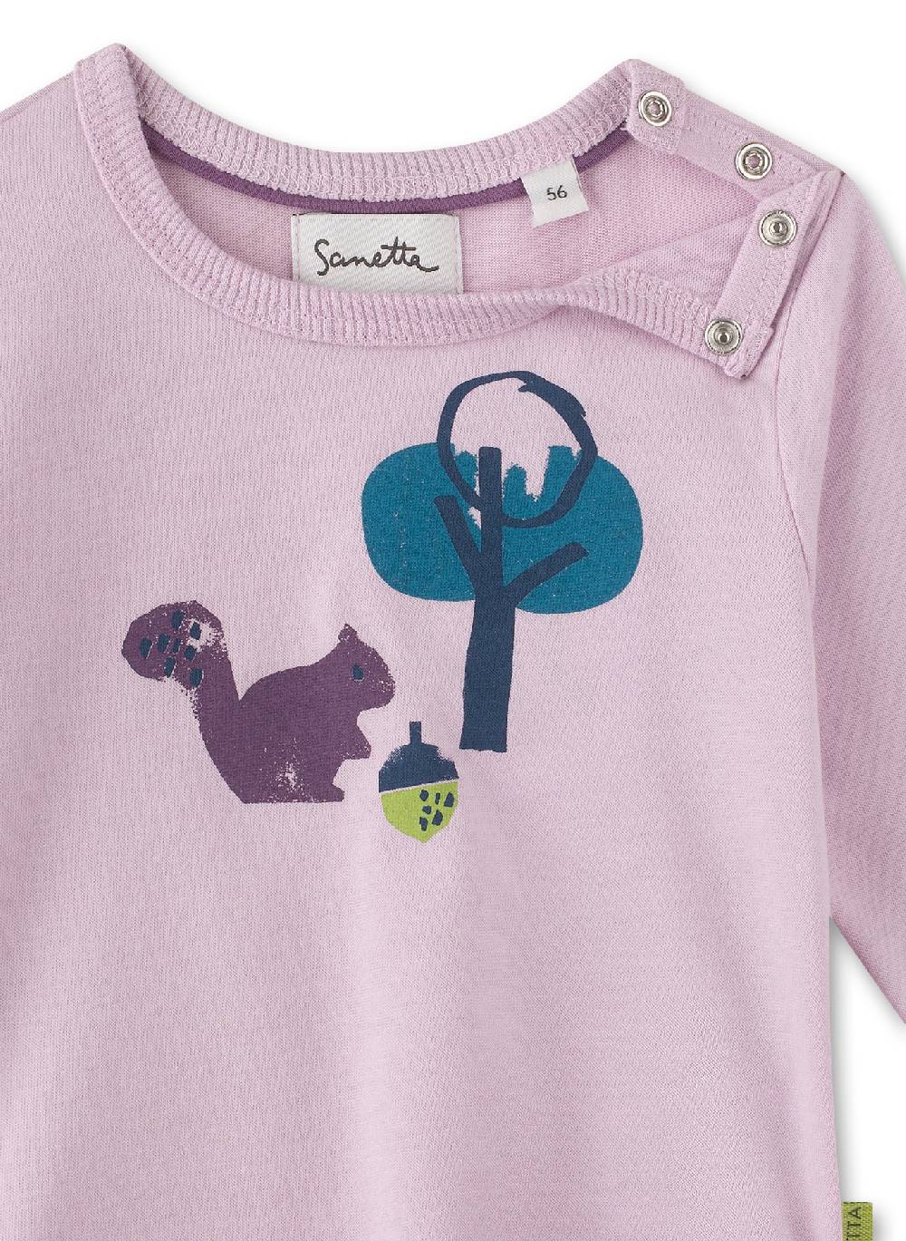 Sanetta Mädchen-Langarmshirt Rosa Bis zu 55% Rabatt