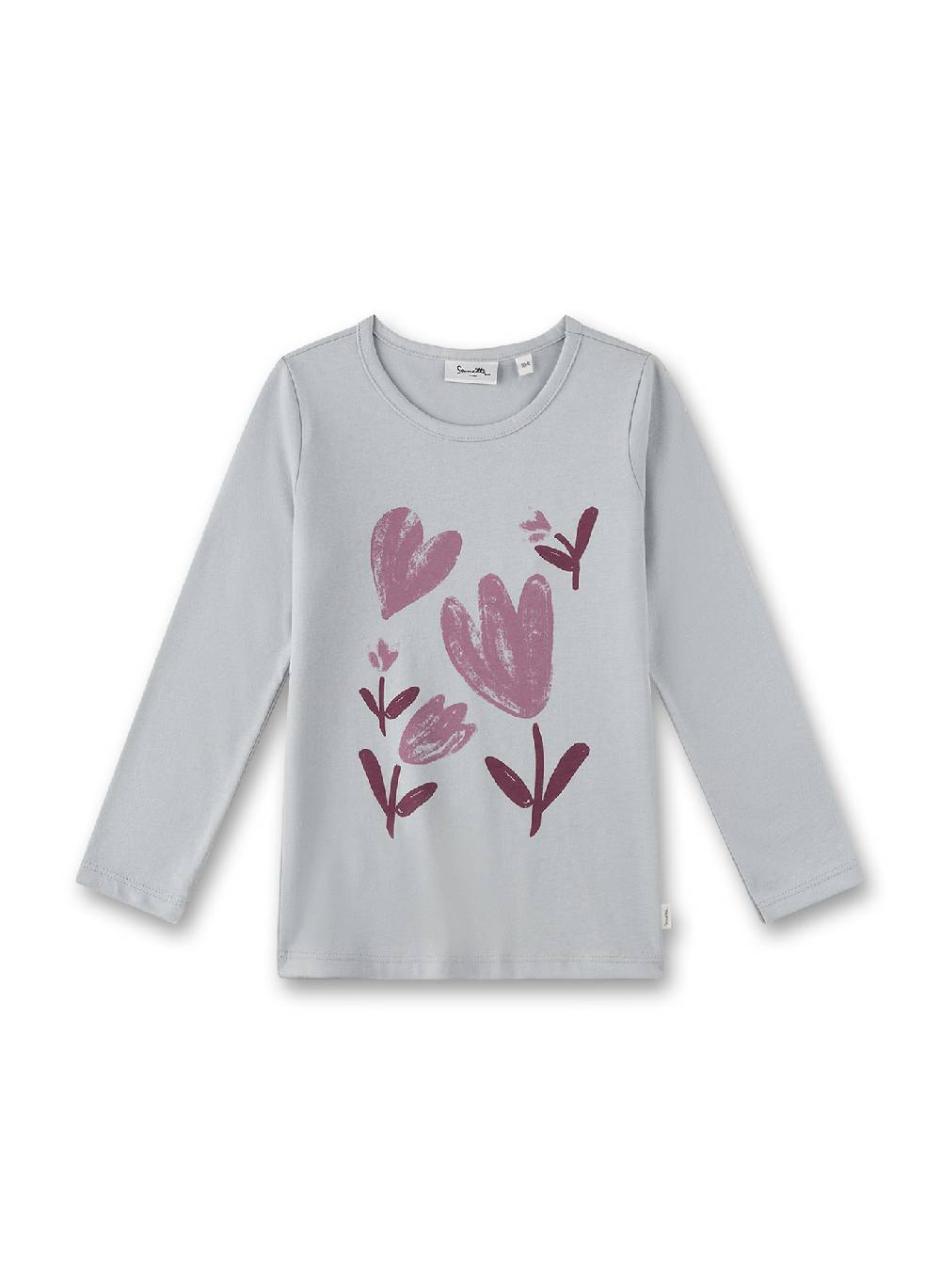 Sanetta Mädchen-Langarmshirt Blau Super Rabatt