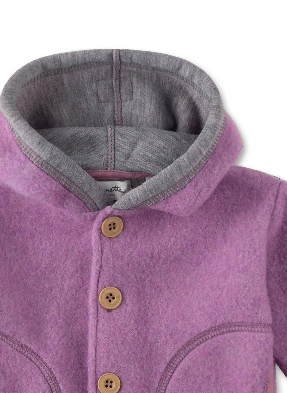 Sanetta Mädchen-Fleece-Jacke Rosa Begrenzt auf 3 Tage