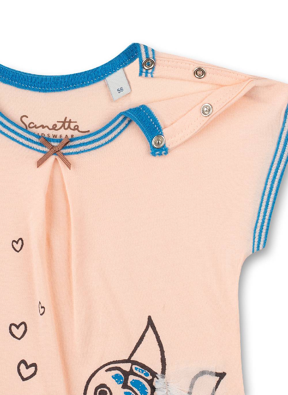 Sanetta Mädchen T-Shirt Rosa Water World Im Verkauf