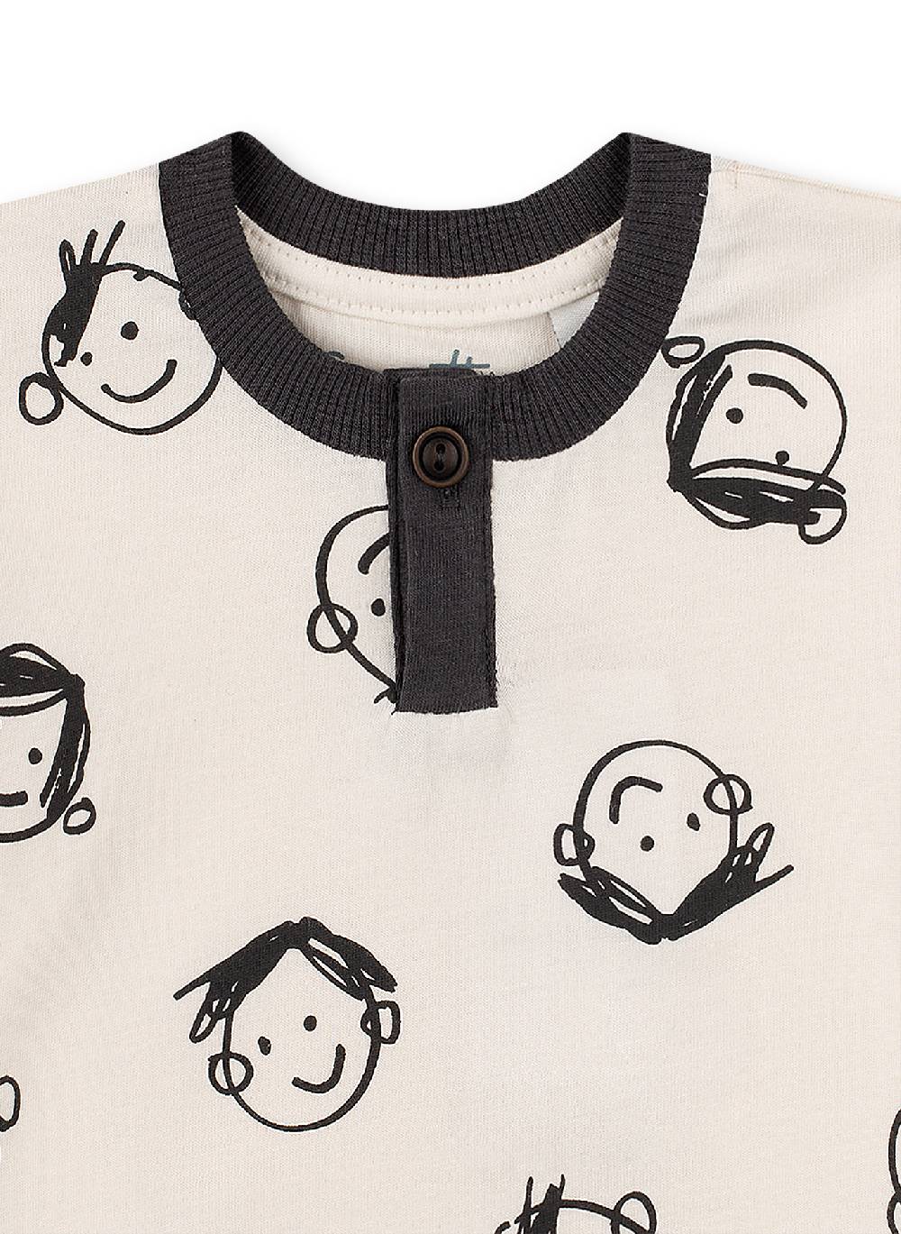 Sanetta Jungen T-Shirt Off-White Auslauf