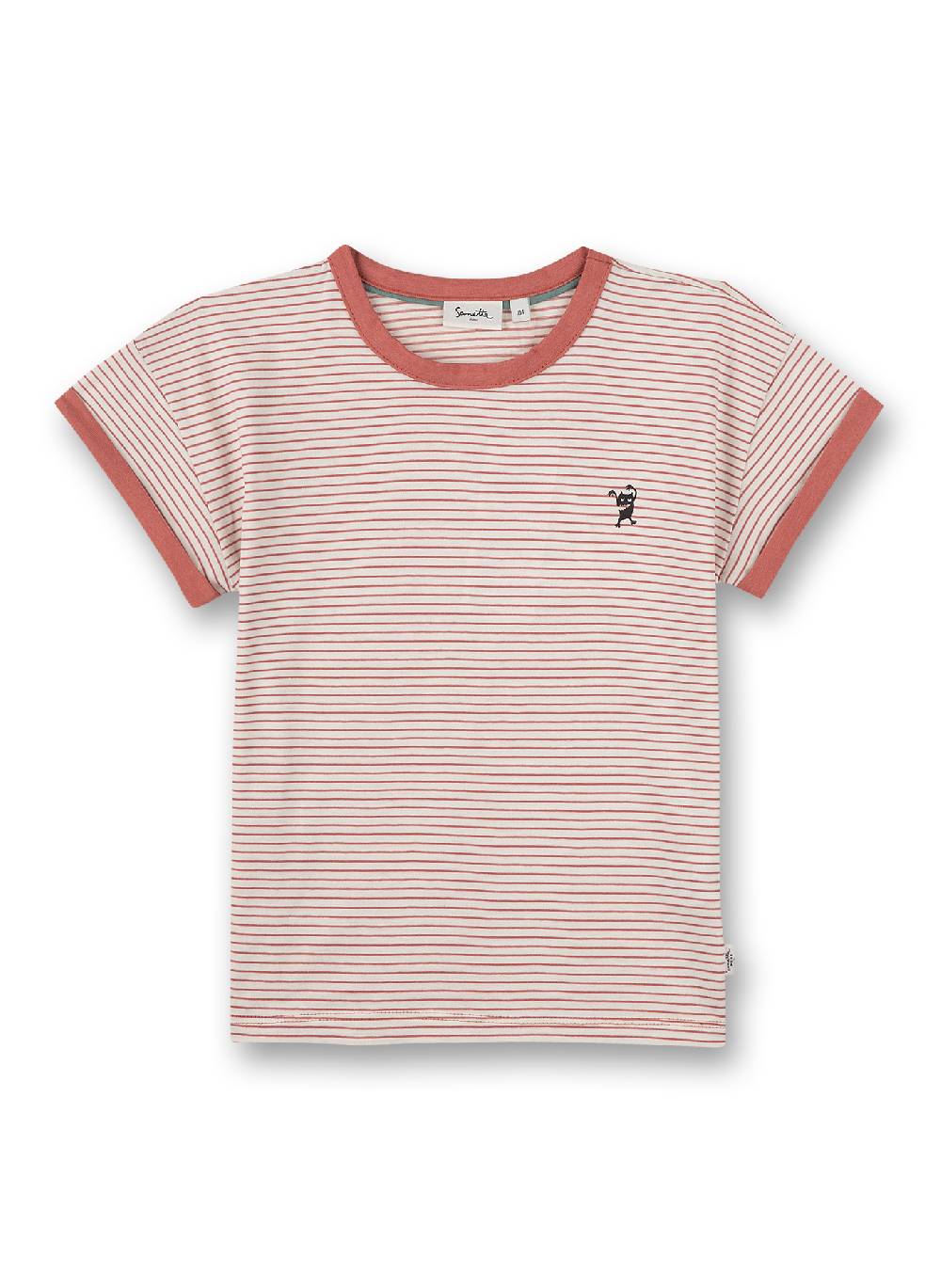 Sanetta Unisex T-Shirt Rot Ringel