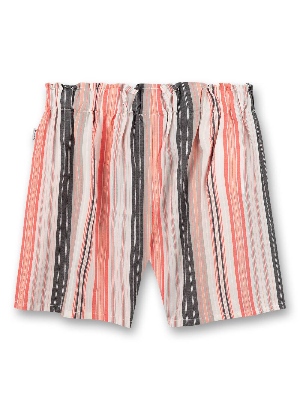 Sanetta Mädchen-Shorts Off-White gestreift Tropical Sonderangebot