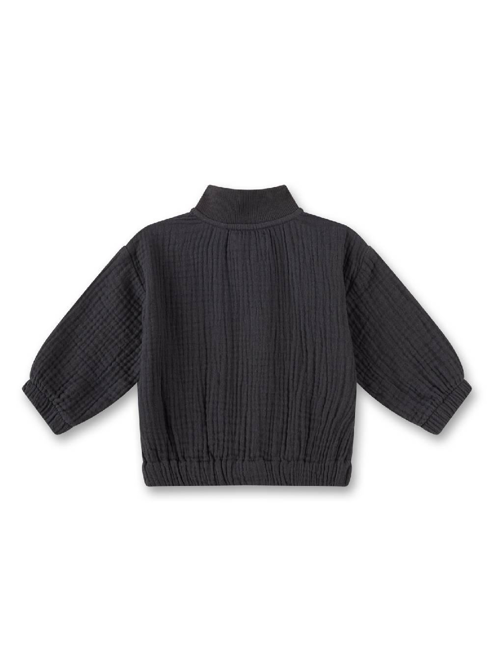 Sanetta Jungen-Jacke Grau aus Musselin Versandkostenfrei