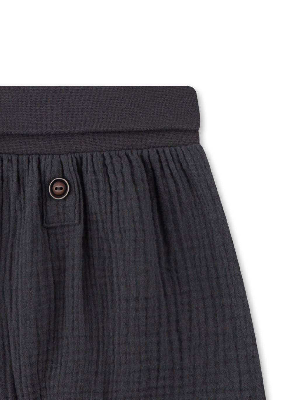 Sanetta Baby-Shorts Grau aus Musselin Flash Sale