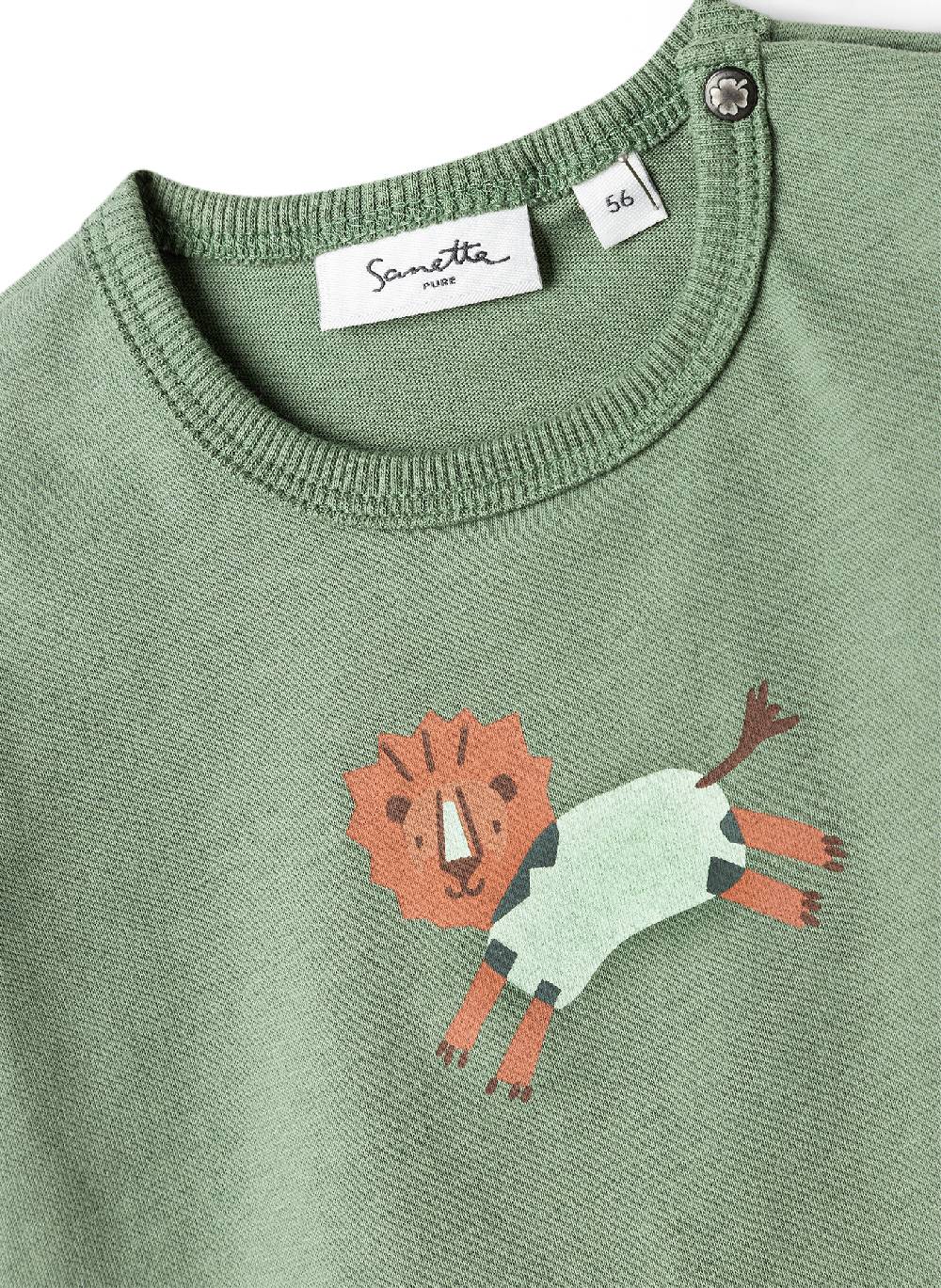 Sanetta Jungen T-Shirt Grün Osterangebot