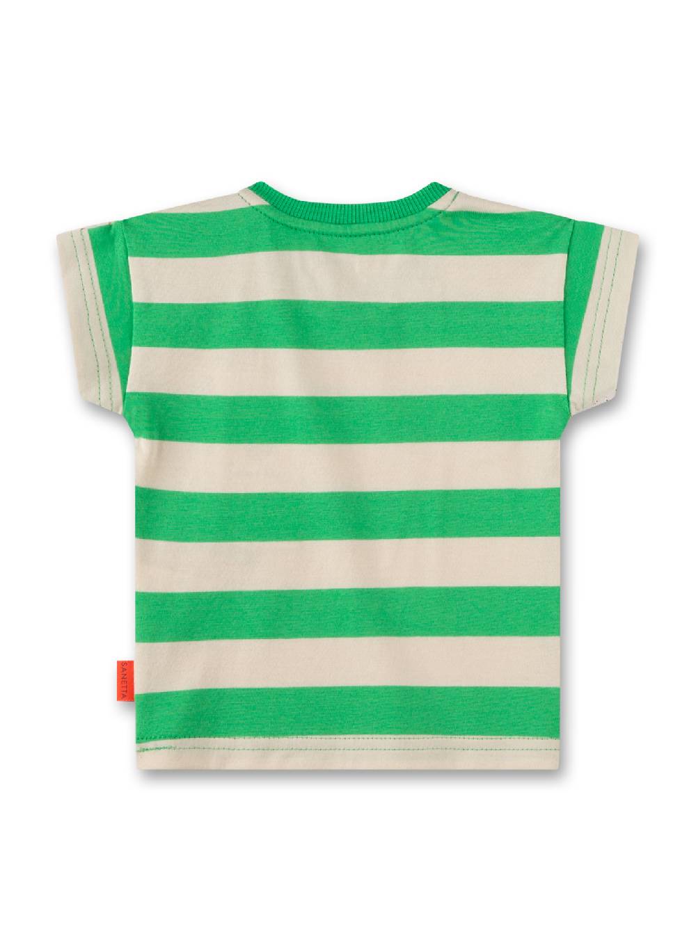 Sanetta Jungen T-Shirt Grün gestreift Zeitlich begrenztes Angebot