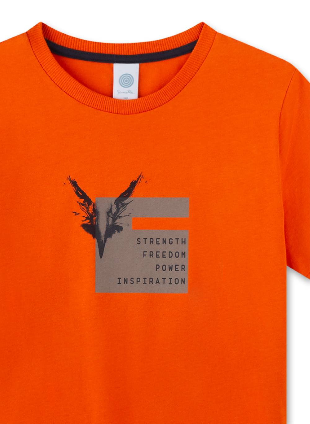 Sanetta Jungen-Schlafanzug Orange Saisonale Angebote
