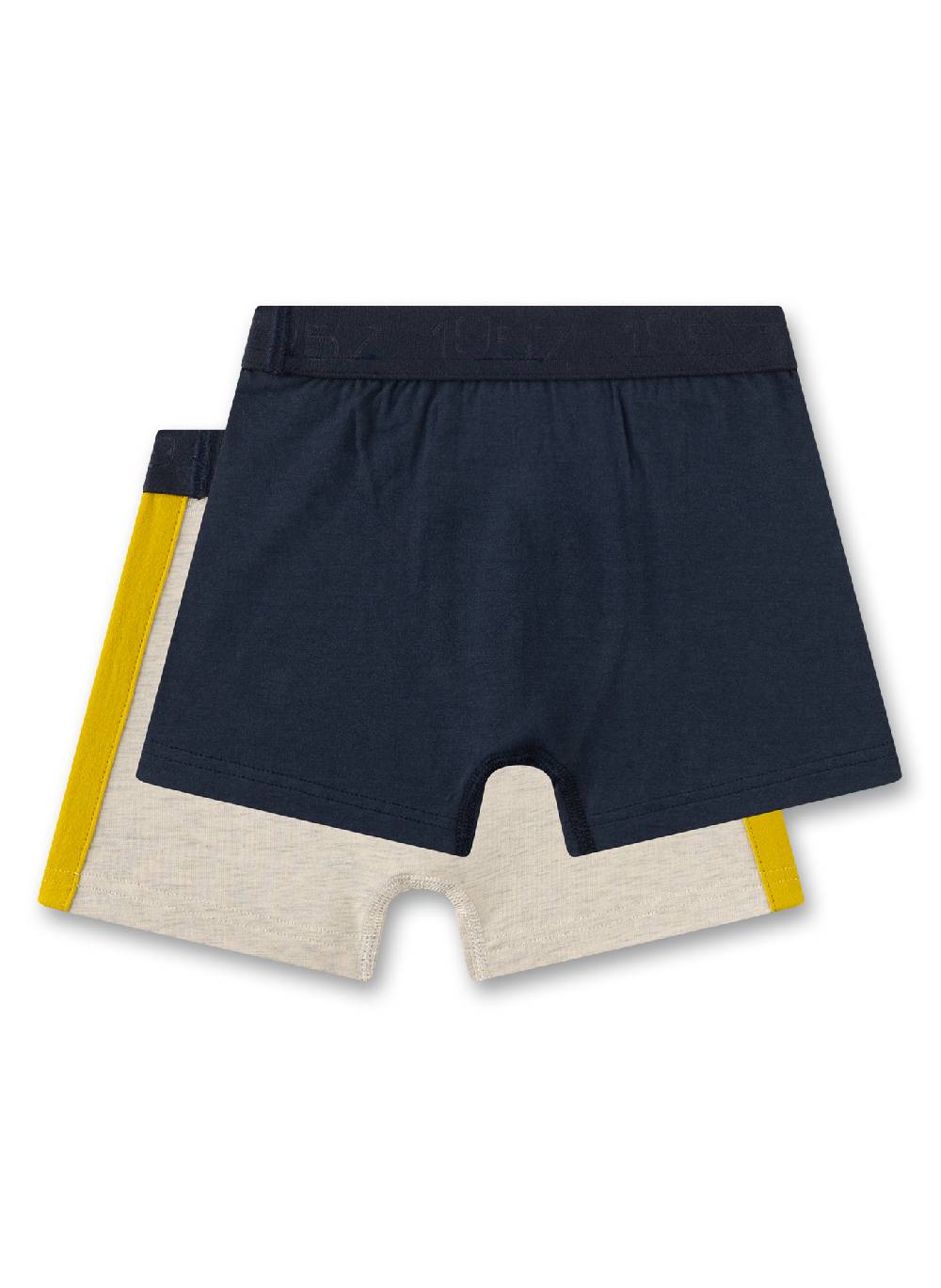 Sanetta Jungen-Hipshorts (Doppelpack) Graumelange & Blau Wochenangebot