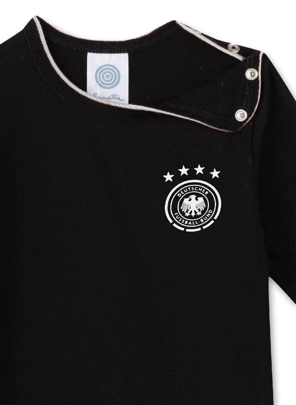 Sanetta DFB-Body Schwarz Neueste Stile