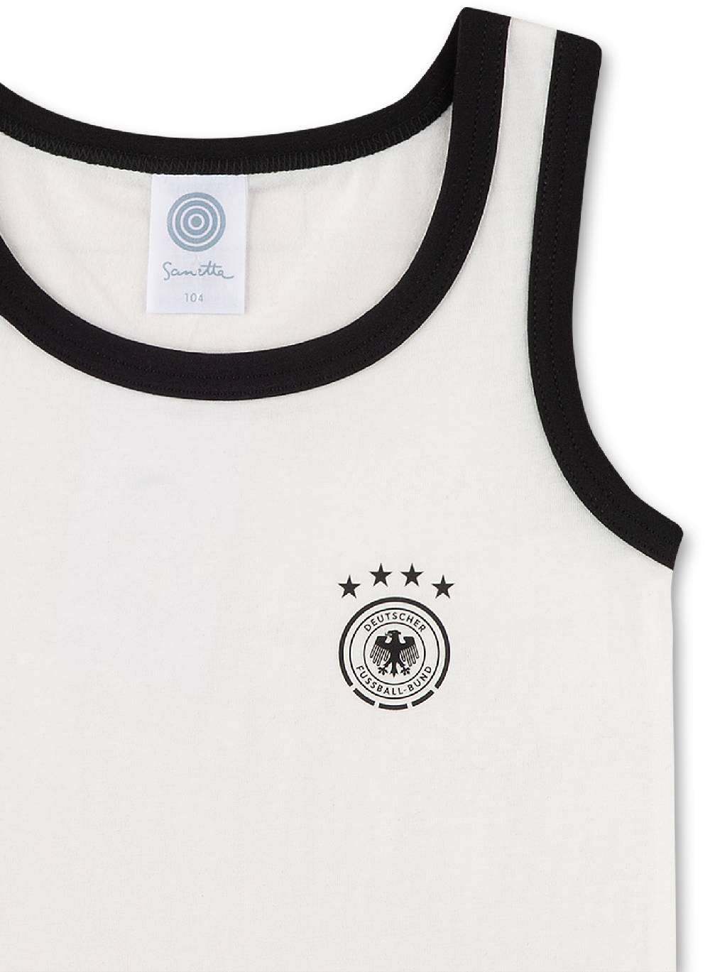 Sanetta DFB-Unterhemd Off-White Letzter Tag