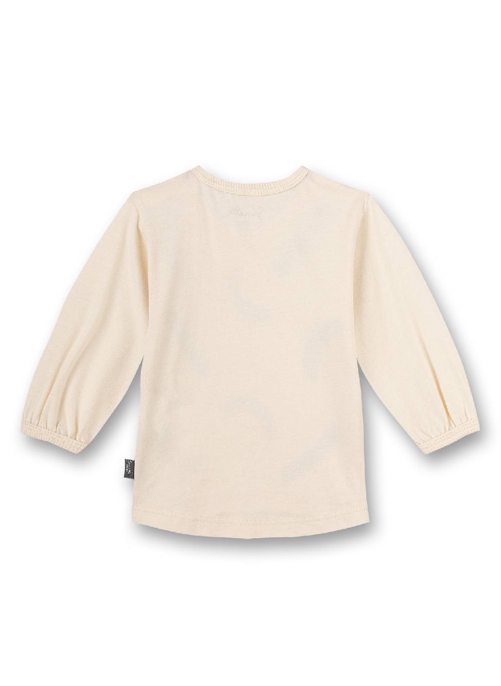 Sanetta Mädchen-Shirt langarm Off-White Sonderangebot der Fabrik