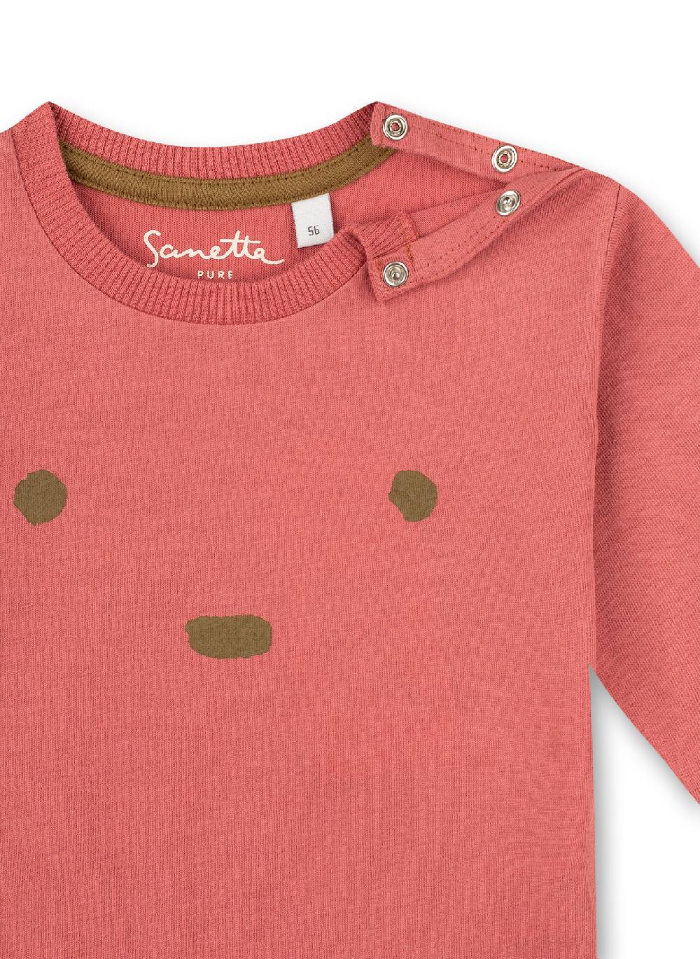 Sanetta Mädchen-Shirt langarm Rosa Nur noch ein Tag übrig